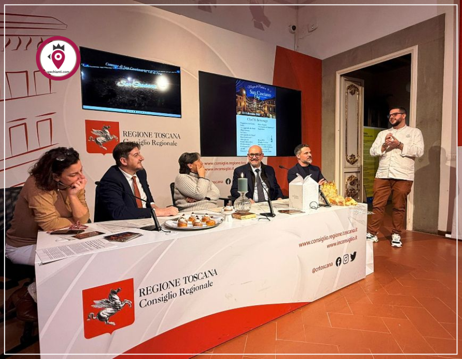 La presentazione in Regione:: lo chef Federico Migliori