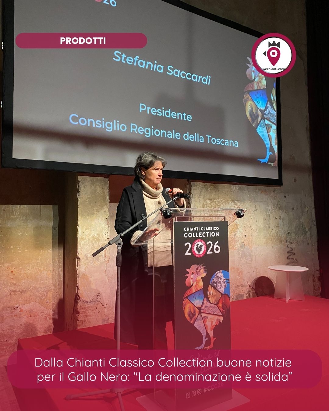 La presidente del consiglio regionale della Toscana, Stefania Saccardi