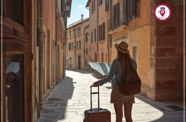 Turista Toscana Valigia